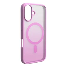 Puro Cover TPU "GRADIENT" MagSafe-kompatibilis fliptok iPhone 16e-hez, rózsaszín tok