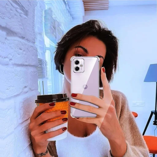  Techsuit - Ütésálló Átlátszó Szilikon - Motorola Moto G14 - Átlátszó tok - 11