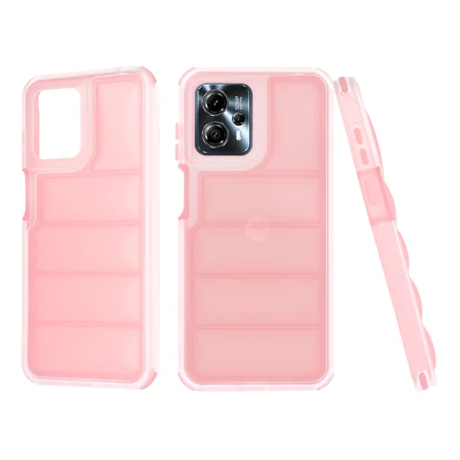  Techsuit - Hullám Pajzs - Motorola Moto G13 / G23 / G53 - Rózsaszín tok - 1