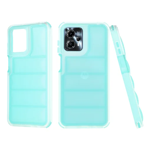  Techsuit - Hullámpajzs - Motorola Moto G13 / G23 / G53 - Türkiz tok - 1