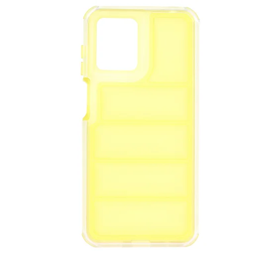  Techsuit - Hullám Pajzs - Motorola Moto G14 - Sárga tok - 2