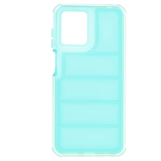  Techsuit - Hullámpajzs - Motorola Moto G14 - Türkiz tok - 2