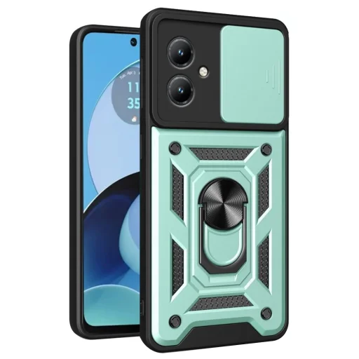  Techsuit - CamShield sorozat - Motorola Moto G14 - Zöld tok - 1