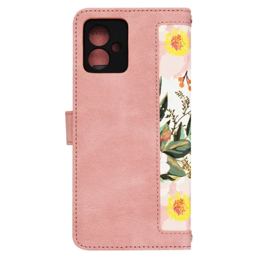  Techsuit - FlipCraft - Motorola Moto G54 - Édesem Rózsaszín tok - 3