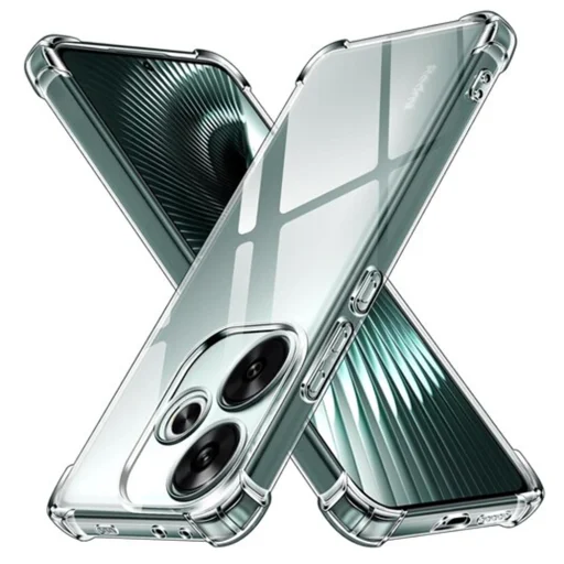  Techsuit - Ütésálló Átlátszó Szilikon - Xiaomi Redmi 13 / Poco M6 4G - Átlátszó tok - 1