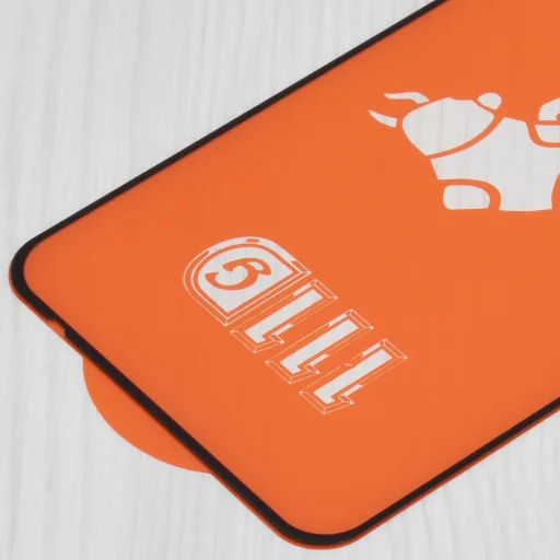  Techsuit - 111D Teljes Fedés / Teljes Ragasztású Üveg - Xiaomi Redmi 12 4G / 12 5G / 13 / Poco M6 4G - Fekete üvegfólia - 3