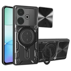  Techsuit - CamGuard Pro - Xiaomi Redmi 13 / Poco M6 4G - Fekete tok