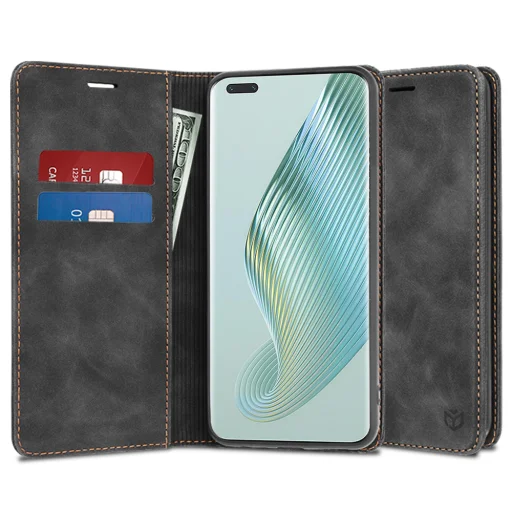  Techsuit - Kényelmes Védőtok - Honor Magic5 Pro - Fekete tok - 1