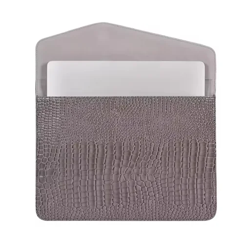  CanvasArtisan - Vékony Laptop Tok (EL32-P03) - 13-14 hüvelykes eszközökhöz - Világoslila - 2