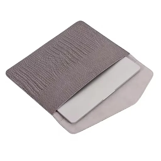  CanvasArtisan - Vékony Laptop Tok (EL32-P03) - 13-14 hüvelykes eszközökhöz - Világoslila - 4