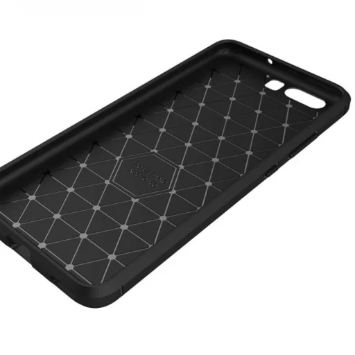  Techsuit - Carbon Szilikon - Huawei P10 - Fekete tok - 5