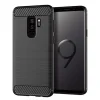  Techsuit - Carbon Szilikon - Samsung Galaxy S9 Plus - Fekete tok thumbnail