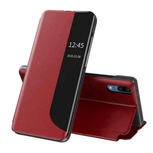 Puzdro Techsuit séria eFold pre Huawei P20, červené - 1