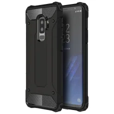  Techsuit - Hibrid Páncél - Samsung Galaxy S9 Plus - Fekete tok