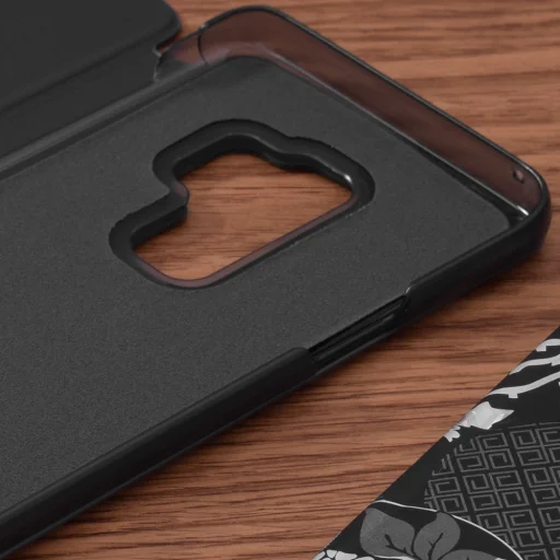  Techsuit - eFold széria - Samsung Galaxy S9 Plus - Fekete tok - 3