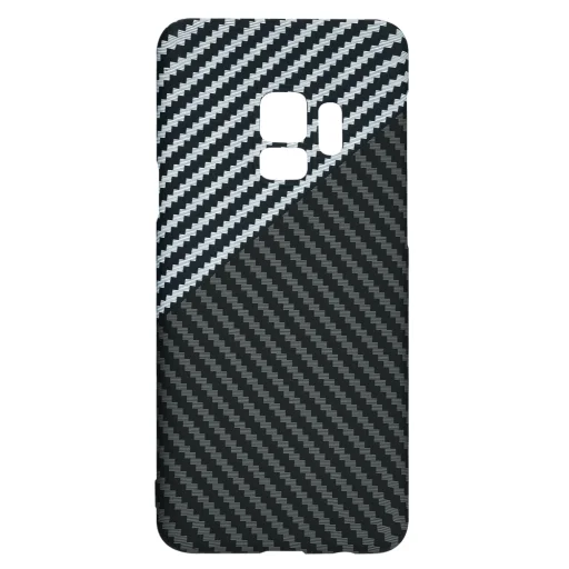  Techsuit - Carbonite FiberShell - Samsung Galaxy S9 - Lopakodó Szürke tok - 4