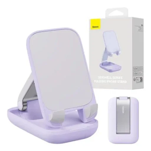 Baseus összecsukható telefonállvány (lila) - 6