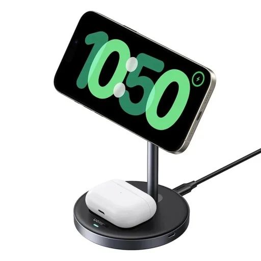 Mágneses töltő 2 az 1-ben Ugreen W710 iPhone-hoz, AirPodshoz Magsafe töltőállomás - 1
