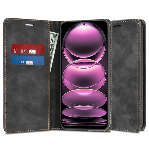  Techsuit - Kényelmes Tok - Xiaomi Redmi Note 12 Pro 5G - Fekete tok - 1