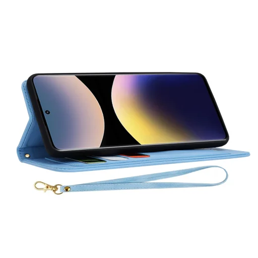  Techsuit - FlipCraft - Xiaomi Redmi Note 14 Pro - Életteli Kék tok - 4