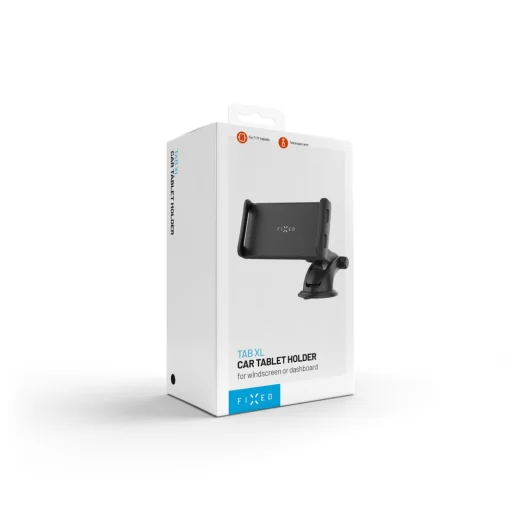  Fixed - Autós tartó Tab XL (FIXTAB-XL-BK) - Tabletkompatibilis, tapadókoronggal, 7 - 13" - Fekete - 13