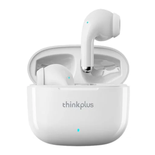  Lenovo - Vezeték nélküli fülhallgató ThinkPlus LivePods (LP40 Pro) - TWS, Bluetooth 5.1, HiFi, Sztereó hangzás, IPX5 - Fehér - 1