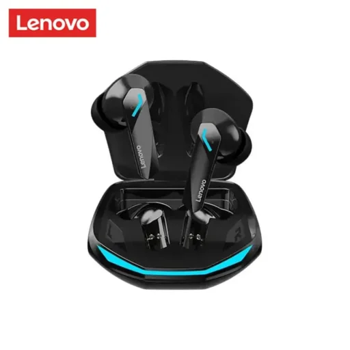  Lenovo - Vezeték nélküli fülhallgató (GM2 Pro) - Bluetooth 5.3, játékhoz kettős üzemmód, alacsony késleltetés, HD hívások, ergonomikus kialakítás - Fekete - 3