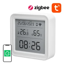 Gosund ST17 Zigbee intelligens hőmérséklet- és páratartalom-érzékelő (LCD, Tuya)
