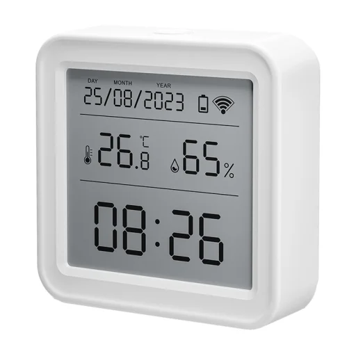 Gosund ST17 Zigbee intelligens hőmérséklet- és páratartalom-érzékelő (LCD, Tuya) - 2