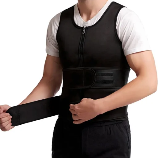 Férfi edző neoprén mellény RC-K-1365 méret S fekete - 4