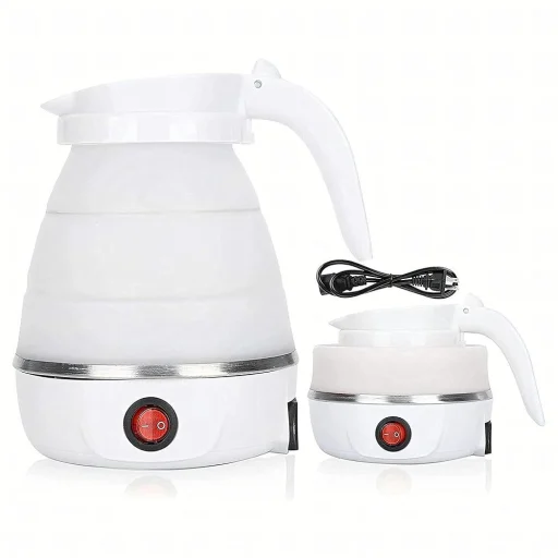 Összecsukható elektromos vízforraló 600 ml 600W RC-K-732 fehér - 1