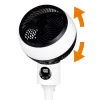 Home SFR 20 álló ventilátor, 50 W, 3 fokozat, 20 cm-es lapátátmérő, 70°-os oszcillálás, állítható fej, fehér LED kijelző, távirányító, fehér thumbnail