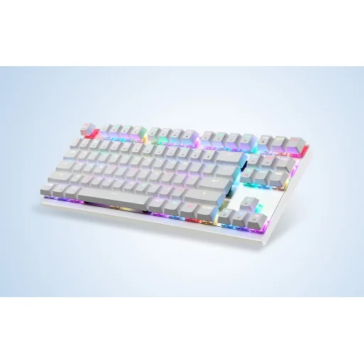 Motospeed K82 Mechanikus játékbillentyűzet RGB (fehér) - 6