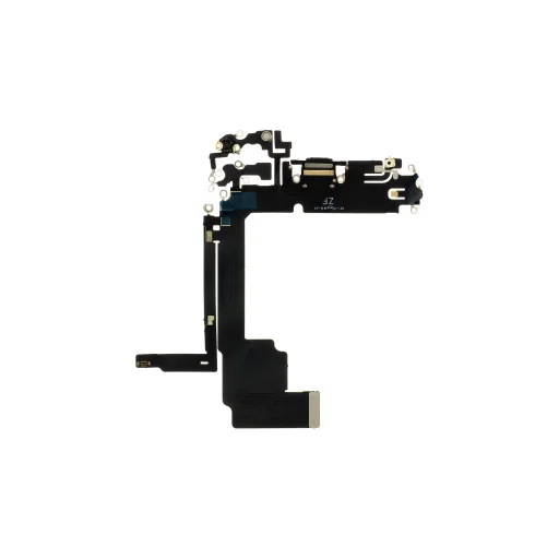 iPhone 15 Pro Max Flex kábel és töltőcsatlakozó fekete - 1