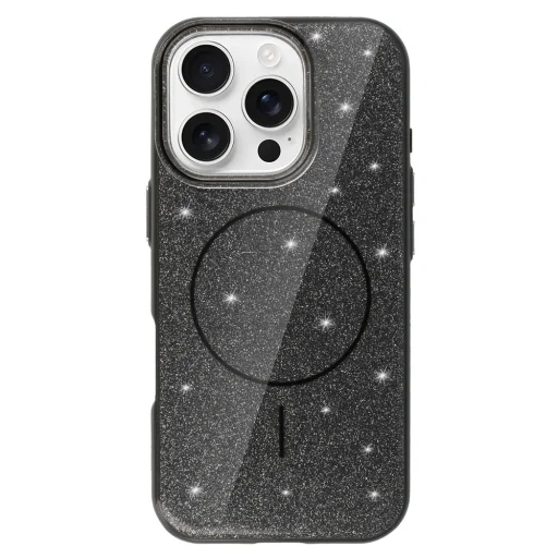 Magsafe Slim Shiny tok iPhone 16 Pro Max fekete - 2