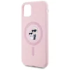 Karl Lagerfeld Szilikon Karl&Choupette MagSafe iPhone 11 Tok - Rózsaszín thumbnail