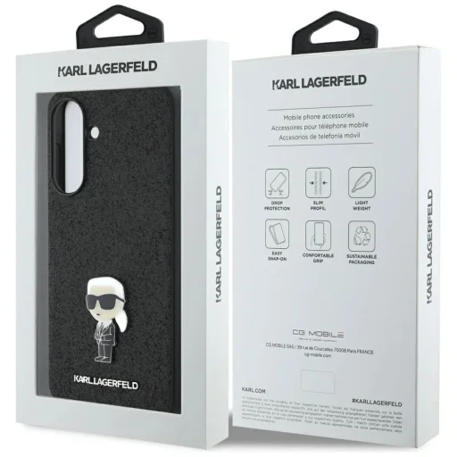 Karl Lagerfeld Fixed Glitter Ikonik Logo Metal Pin Samsung Galaxy A36 tok - 7