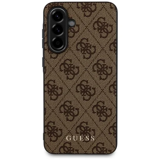Guess 4G Metal Arany Logó tok Samsung Galaxy A36 - Barna - 2