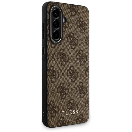 Guess 4G Metal Arany Logó tok Samsung Galaxy A36 - Barna - 3