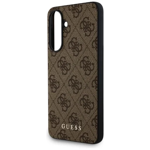 Guess 4G Metal Arany Logó tok Samsung Galaxy A36 - Barna - 5