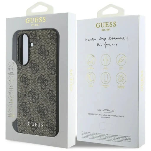 Guess 4G Charms Collection Samsung Galaxy A56 tok - Barna - 7