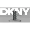  iPhone 16 Bőr Kockás Mono Minta MagSafe Tok - Fekete DKNY thumbnail