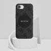  iPhone 16e Fekete Guess 4G Kör Klasszikus Logó MagSafe tok thumbnail