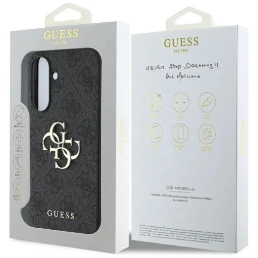 Guess Big 4G Logo Classic Logo tok Samsung Galaxy A36-hoz - Fekete - 7