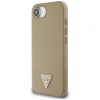  iPhone 16e Barna Guess Grained Triangle MagSafe tok thumbnail