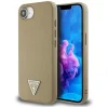  iPhone 16e Barna Guess Grained Triangle MagSafe tok thumbnail