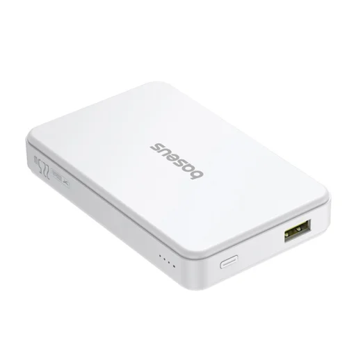 Baseus Airpow2 Qi2 mágneses powerbank 10000mAh 22.5W (fehér) magsafe - 2