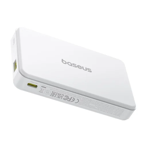 Baseus Airpow2 Qi2 mágneses powerbank 10000mAh 22.5W (fehér) magsafe - 4