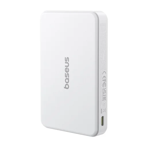 Baseus Airpow2 Qi2 mágneses powerbank 10000mAh 22.5W (fehér) magsafe - 5