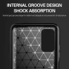  Techsuit - Szénszálas Szilikon - Xiaomi Redmi Note 10 5G / Poco M3 Pro 5G - Fekete tok thumbnail